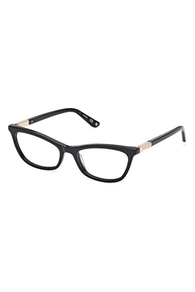 Guess Γυναικείοι σκελετοί γυαλιών οράσεως GU50198V 001 52, Πλαστικό, Μαύρο