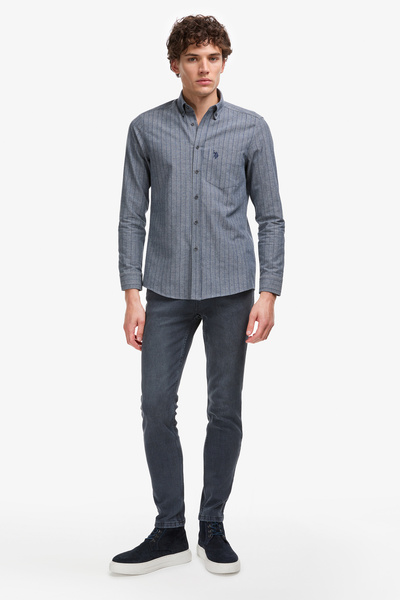 U.S. Polo Assn. بنطلون جينز رجالي أنثراسايت 50308296-VR006