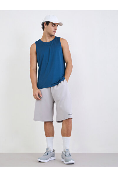 Styli Men Back Printed Racerback Active Tank