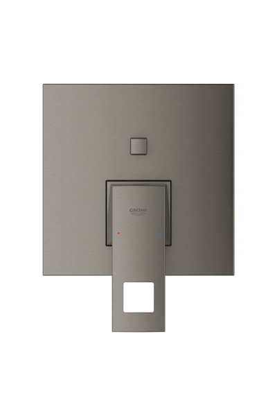 Grohe Eurocube εντοιχιζόμενη μπαταρία μπάνιου/ντους, 2 εξόδων, Ανθρακί