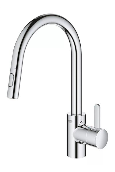 Grohe Βρύση κουζίνας Via Cosmo 30612000, ψηλή, τύπου C, με λειτουργία ντους, ...
