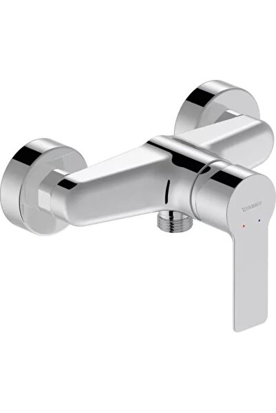 Duravit Μπαταρία ντους A.1 A14230001010, επίτοιχη, μονομοχλική, με κεραμικό έ...