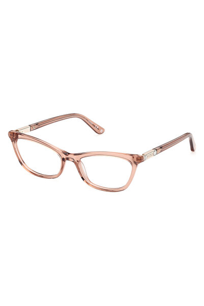 Guess Γυναικείοι σκελετοί γυαλιών οράσεως GU50198V 057 52, Πλαστικό, Κρεμ