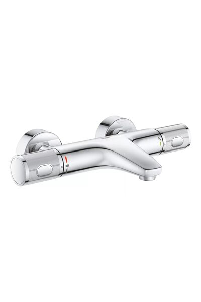 Grohe Grohtherm 1000 Performance μπαταρία μπάνιου, επίτοιχη, με θερμοστάτη, γ...