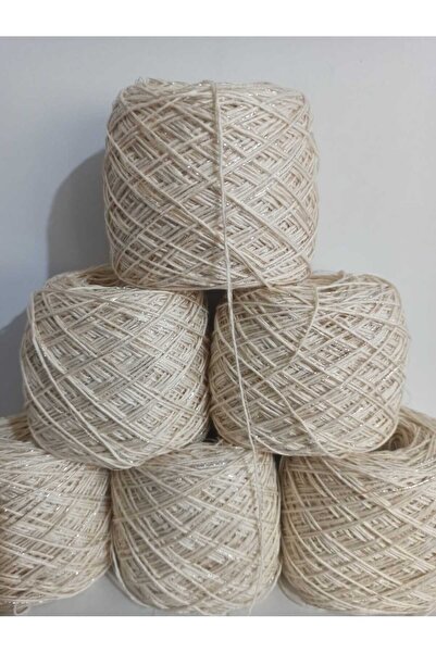 İPEK YÜN İPLİK DÜNYASI Βαμβακερό νήμα πλεξίματος Koton (για βελονάκι) (Κρεμ, ...