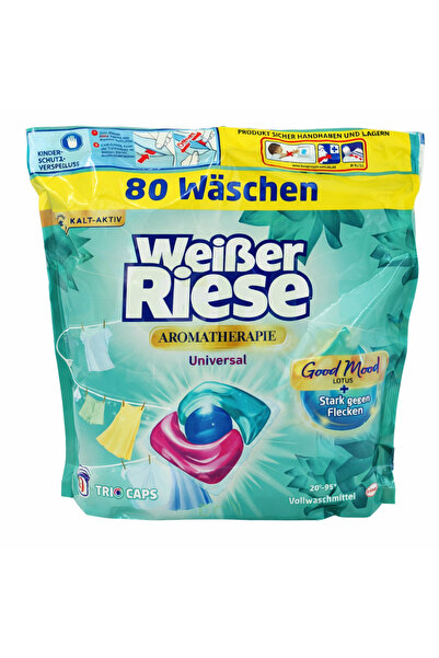 Weisser Riese WEISSER REISE DETERGENT CAPSULE 80BUC UNIVERSAL