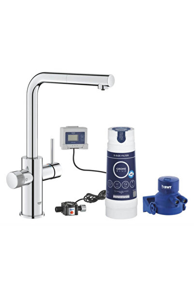 Grohe Μπλε Pure Minta 30591000 βρύση κουζίνας, 3/8 ίντσας, με φίλτρο νερού, ψ...