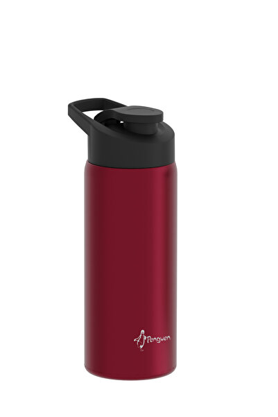 Penguen 600 ml Çelik Matara Sızdırmaz Kapaklı BPA Free Spor Su Şişesi Sus304 ...