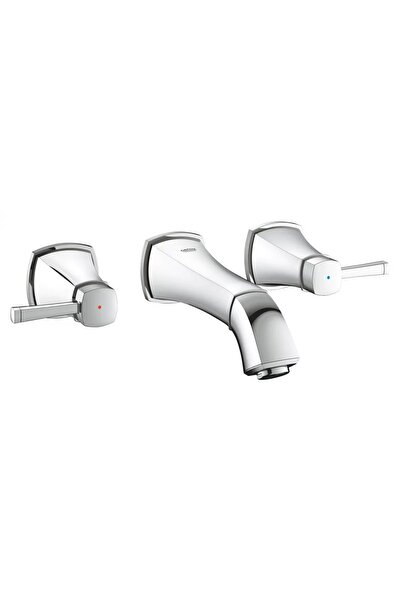 Grohe Grandera 20415000 μπαταρία νιπτήρα, σύνδεση 1/2 ίντσας, επιτοίχια τοποθ...