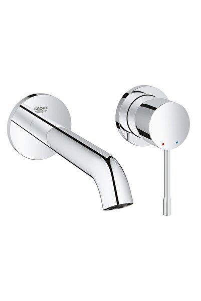 Grohe Essence 19408001 μπαταρία νιπτήρα, επιτοίχια, μονοχειριστήρια, Χρωμέ