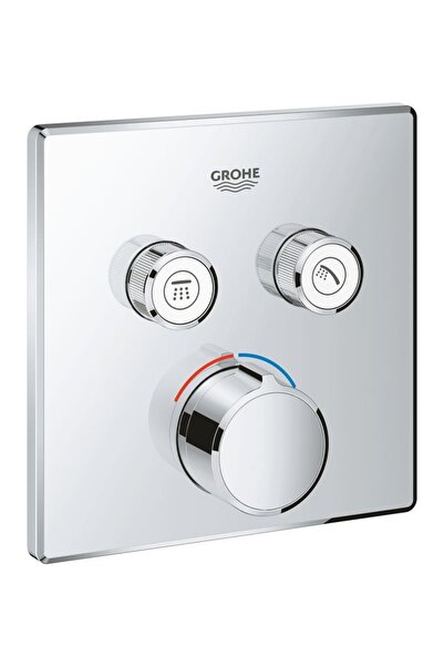 Grohe Smartcontrol μπαταρία ντους 29148000, 2 εξόδων, push&turn, φίλτρο υπολε...