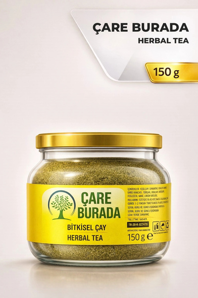 Çare Burada ÇareBurada Bitkisel Çay 150 g | Formunu Korumaya Destek Bitkisel Çay