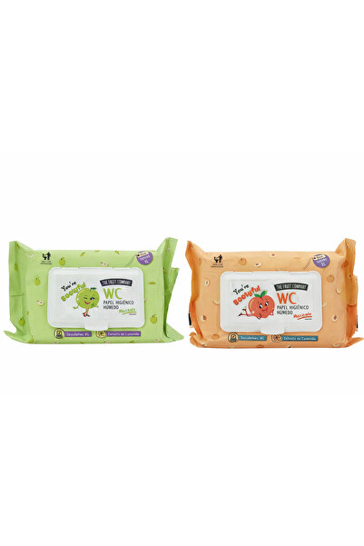 THE FRUIT COMPANY SET 2X HARTIE IGIENICA UMEDA 2X60BUC