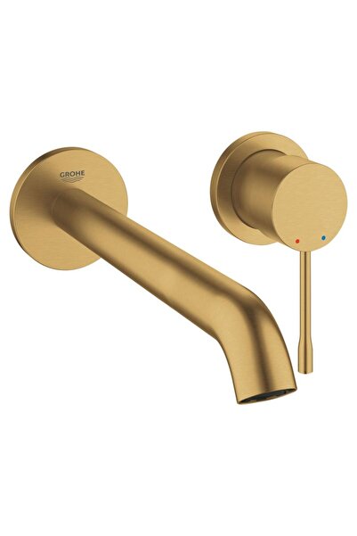 Grohe Essence 29193GN1 μπαταρία νιπτήρα, 1/2'', επιτοίχια, μονολεβιέ, ματ, Co...