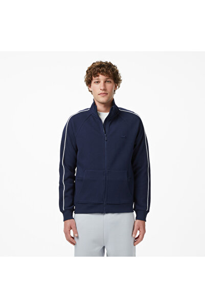 Lacoste Erkek Regular Fit Fermuarlı Lacivert Sweatshirt