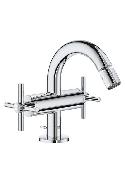 Grohe Atrio 24027003 μπαταρία μπιντέ, 3/8 ίντσας, διπλού μοχλού, σχήματος S, ...