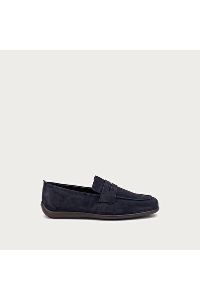 Frau Men's Classic Shoes 15B0 Urban Ease Suede Loafers