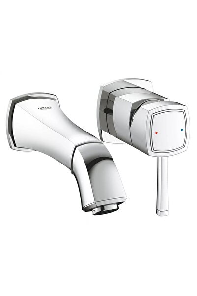 Grohe Grandera 19929000 μπαταρία νιπτήρα, σύνδεση 1/2 ίντσας, επιτοίχια τοποθ...