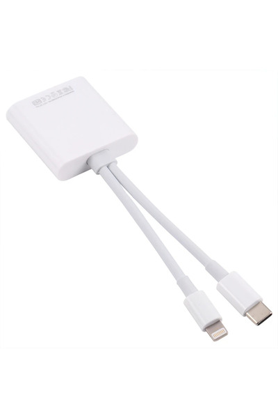 TakÇalıştır محول NK-101YST PRO من نوع C/Lightning إلى بطاقة SD-TF-(5775)