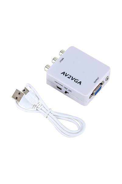 Proda PRD-1025 AV2VGA CONVERTER ÇEVİRİCİ KUTU