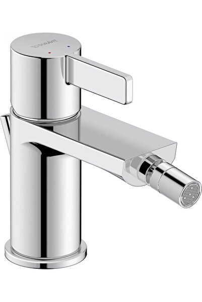 Duravit D-Neo μίξερ μπιντέ DE2400001010, S, 135 χιλ., βαλβίδα, Χρώμιο