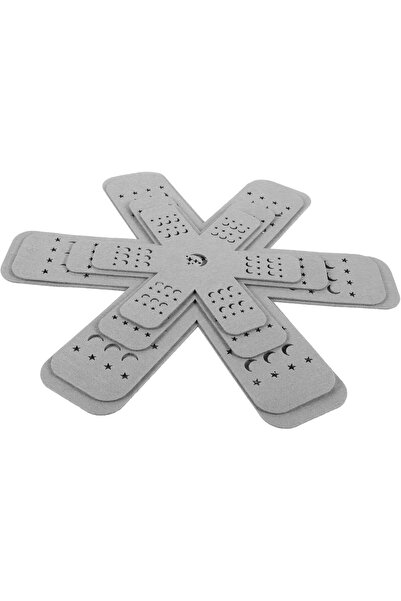 Arabest 12-Piece Pot & Pan Protectors,4 Sizes,Gray Cookware Dividers,Scratch-...