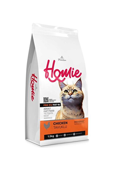 Homie Tavuklu Yetişkin Kedi Maması 15 KG