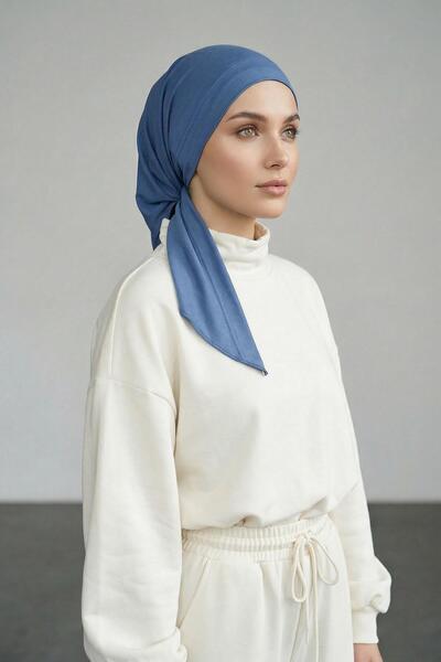 Aisha's Design Eșarfă triunghiulară utilă, B-45, Indigo