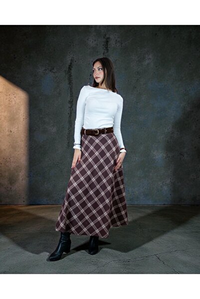 ALMİLA MODA EKOSE ETEK