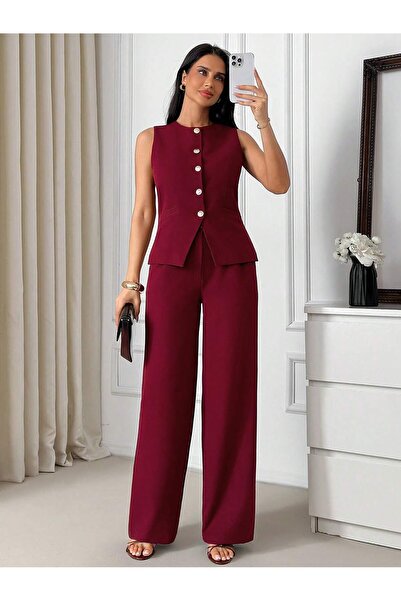 ELTİ YELEKLİİ PANTOLONLU 2 Lİ TAKIM