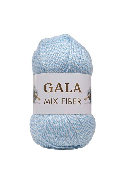 Gala Himalaya Export Surplus Mix Fiber Acrylic - Μπλε