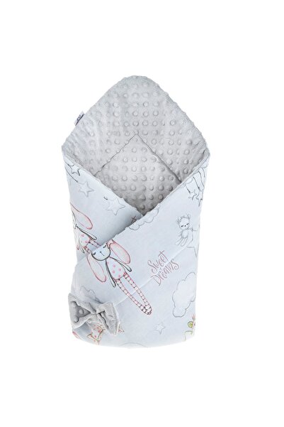 Bocioland Paturica multifunctionala de infasat bebelusi Minky Sleeping Bunny ...