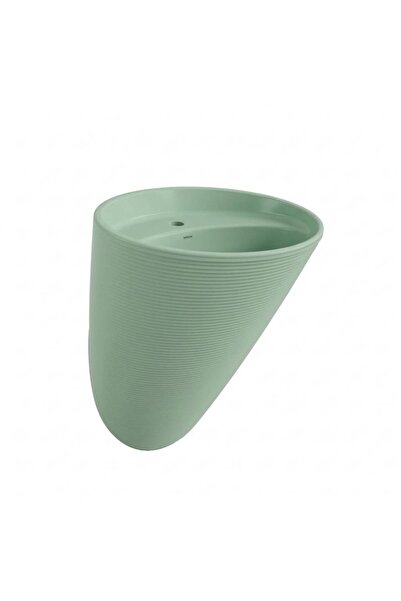 Bocchi - Strata Asma Monoblok Lavabo Batarya Delikli Mint Yeşil - 1655-033-0126