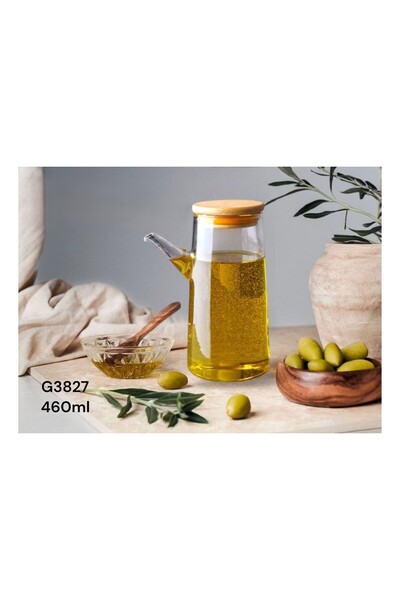 USTAOGLUHOME Luxury Borosilicate Oil Bottle