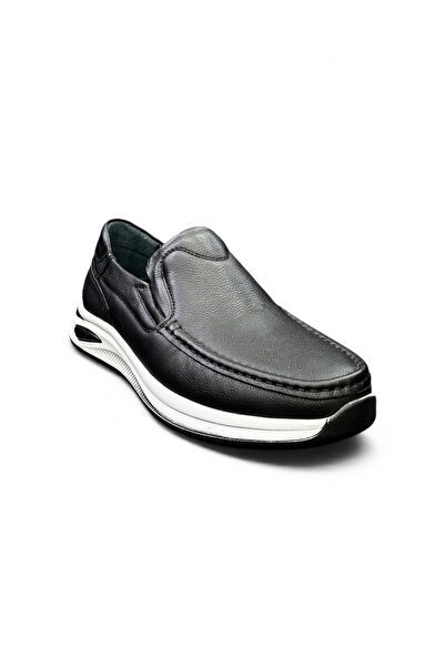 İYİSİNDEN SHOES حذاء كلاسيكي للرجال من الجلد الطبيعي، مقاس واسع، نعل مطاطي مت...