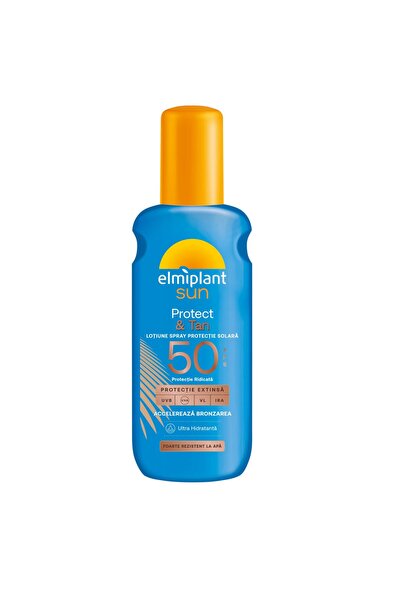 ELMIPLANT ELMI Αντηλιακό Σπρέι Μαυρίσματος & Προστασίας SPF50, 150ML