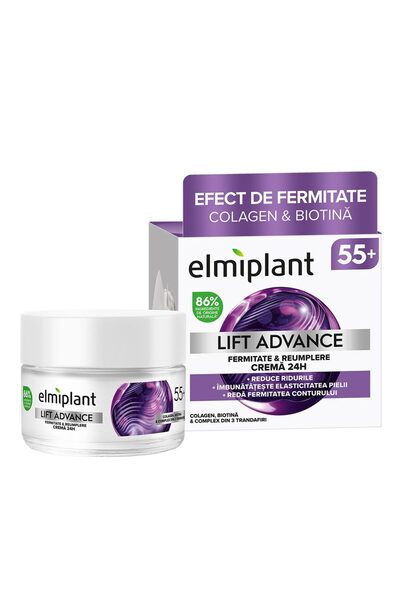 ELMIPLANT Κρέμα Ημέρας, Ελμιπλαντ, Lift Advance 55+, 50 ml