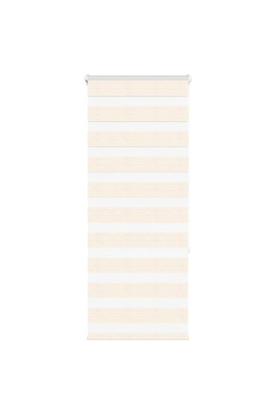 vidaxl Ζέβρα τυφλή μπεζ μάρμαρο Πλάτος υφάσματος 60,9 εκ.