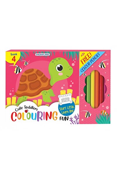 dreamland Cute Toddlers Colouring Fun Book 4 for Kids