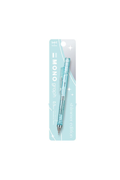 Tombow Mono Graph Shimmer Edition Mekanik Kurşun Kalem 0,5mm Yeşil