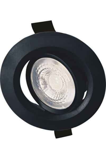 Cata 5 Adet CT 5200 Lal Siyah Kasa 7W Sıva Altı Led Spot Gün Işığı 3200K