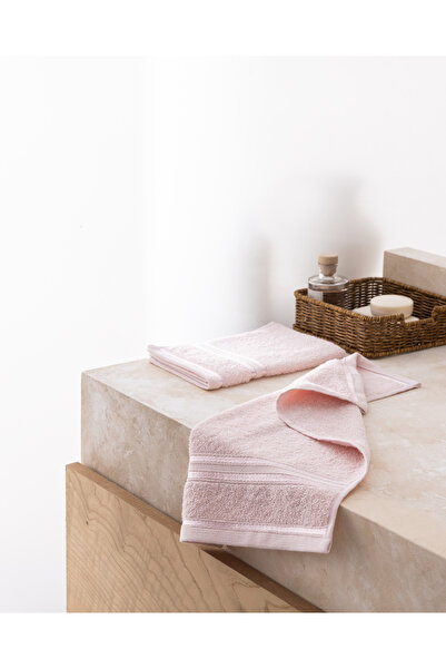 Madame Coco Marnot Bordürü Σετ 2 πετσετών χεριών από 100% βαμβάκι - Πούδρα - ...