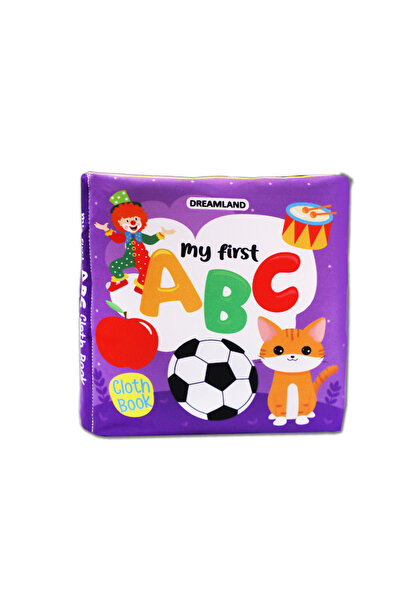 Dreamland Publications Baby My First Cloth Book ABC with Squeaker and Crinkle...