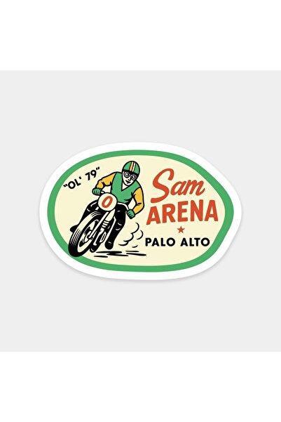 The Sticker Story. ملصق أرينا سيردشينج