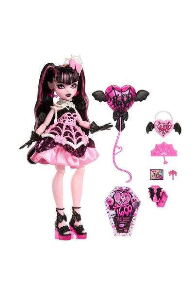 mattel JBG73 مونستر هاي عيد ميلاد مخيف ورائع