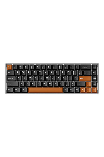 AKKO MOD68 HE Misty Black Brown %65 AstroLink Magnetic Switch 8K Hz HE Hotswa...