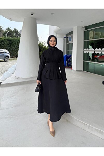 butik hira Σετ με φούστα που δένει στη μέση