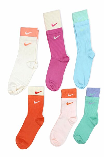 NIKE Underwear Set sosete,6 perechi,multicolor