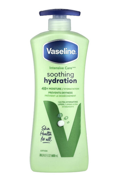 Vaseline Ενυδατική Λοσιόν Εντατικής Φροντίδας, 600 ml, Ενυδάτωση 48 ωρών, Μη ...
