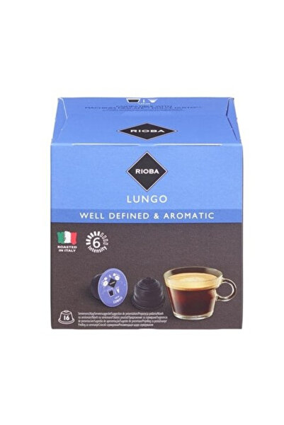 Rioba Κάψουλα συμβατή με Dolce Gusto, Lungo, Rioba, 112 γρ.